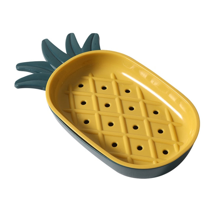 Porte Savon Ananas jaune