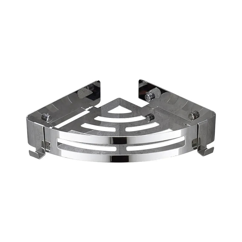 Etagère de douche à angle chromée