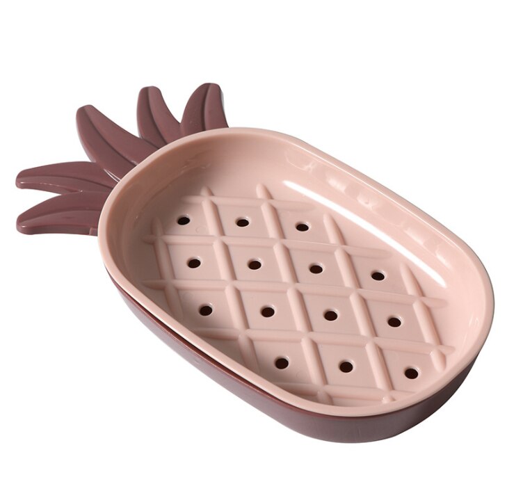 Porte Savon Ananas rose
