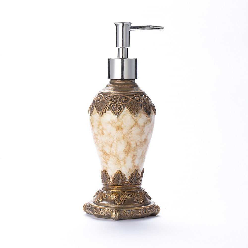 Distributeur de savon liquide vintage blanc