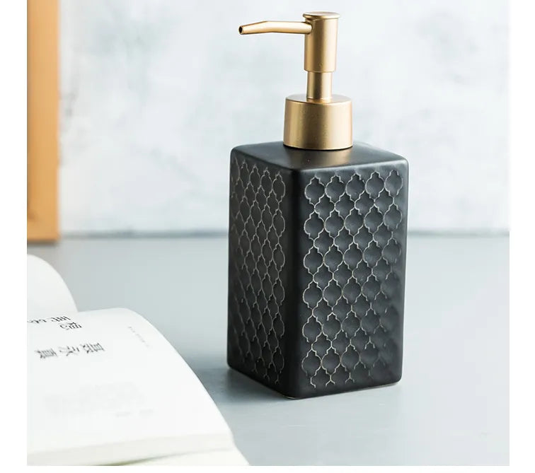 Distributeur de savon céramique oriental