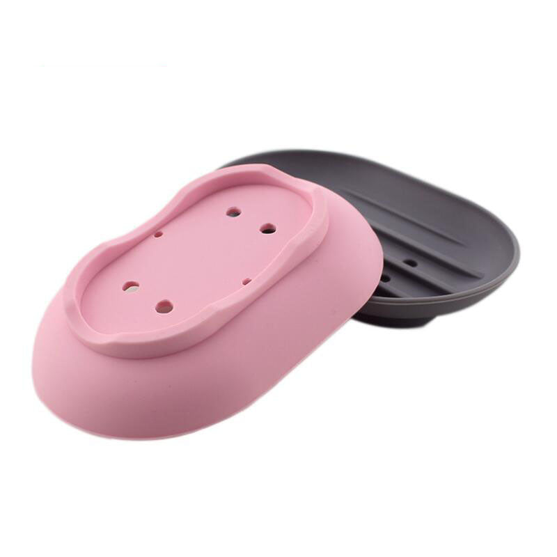 Porte savon silicone ovale