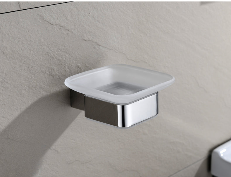 Porte savon mural carré Inox douche