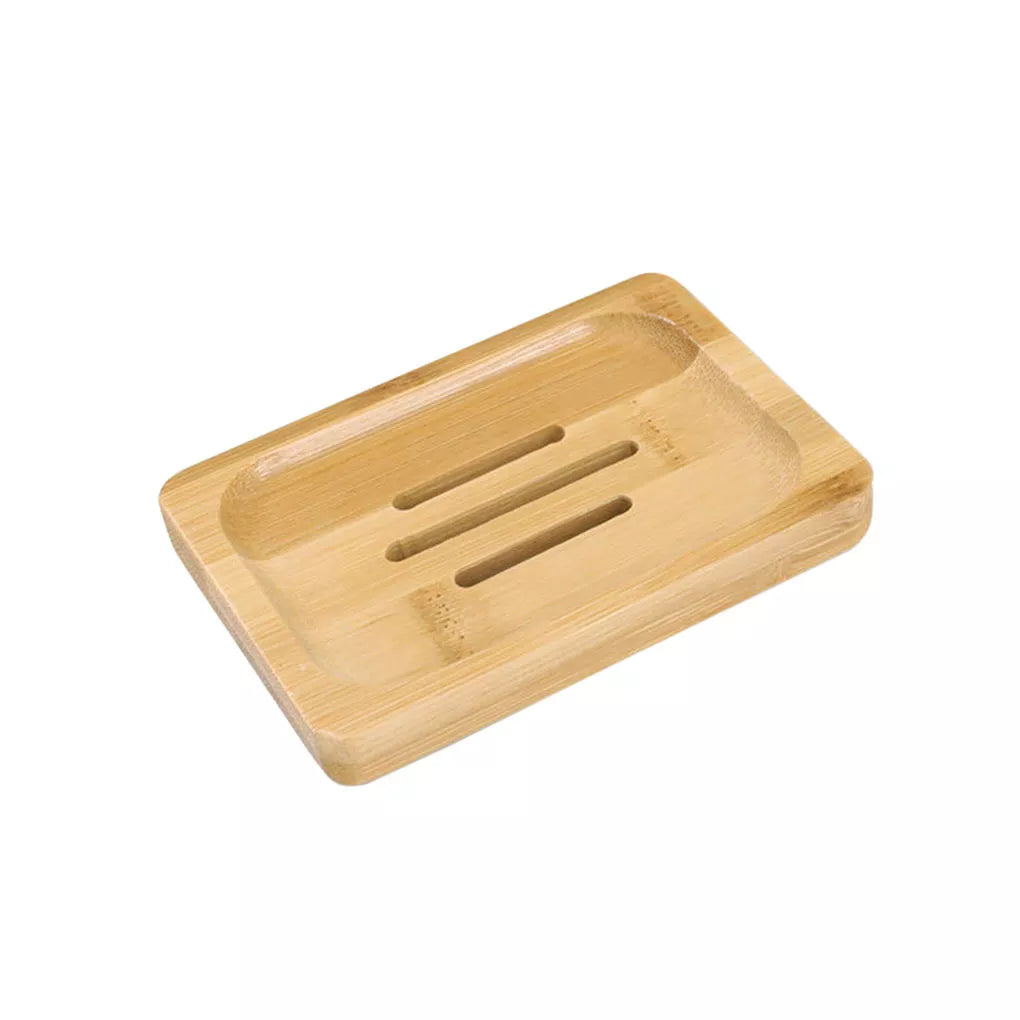 Porte savon bambou planche bois
