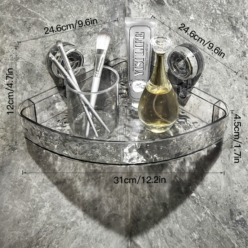 Porte savon ventouse en angle pour douche dimensions