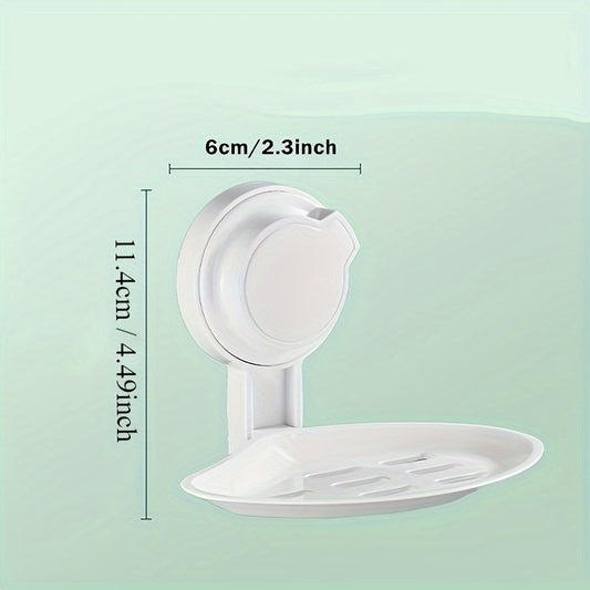 Porte savon ventouse mural avec drainage dimensions