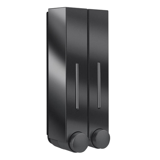 Distributeur de savon mural liquide double grand format