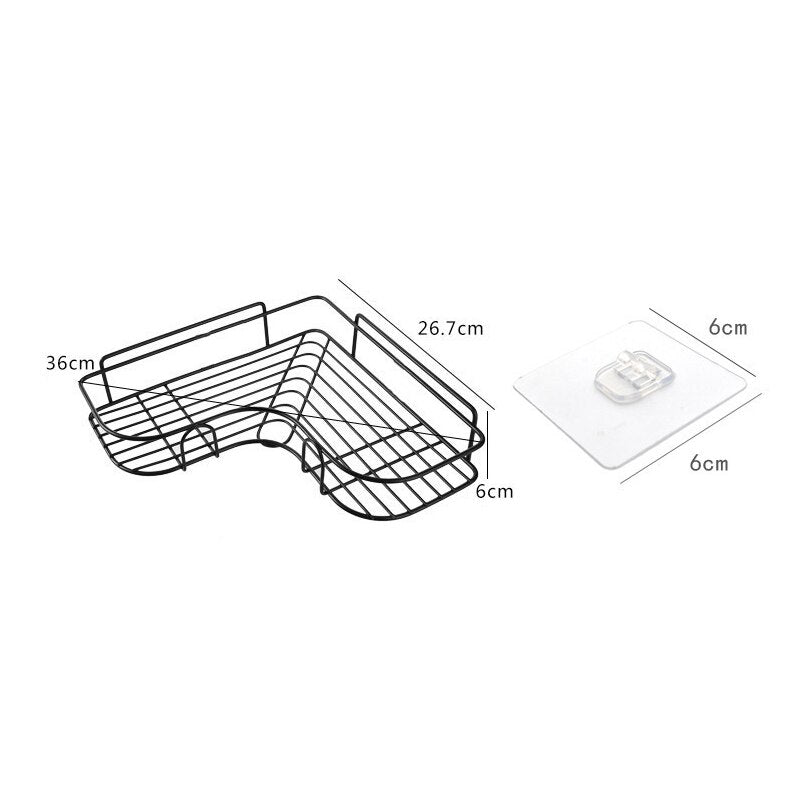 Etagère de Douche Murale à Angle