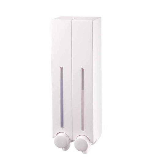 Distributeur de savon mural liquide double grand format