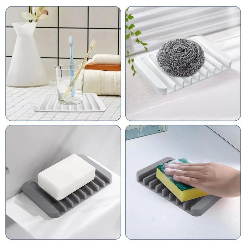 Porte savon pour douche anti dérapant