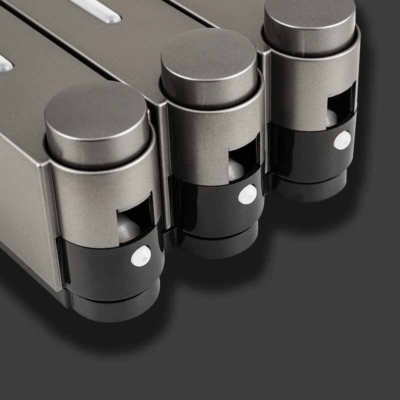 Distributeur de savon mural liquide double grand format