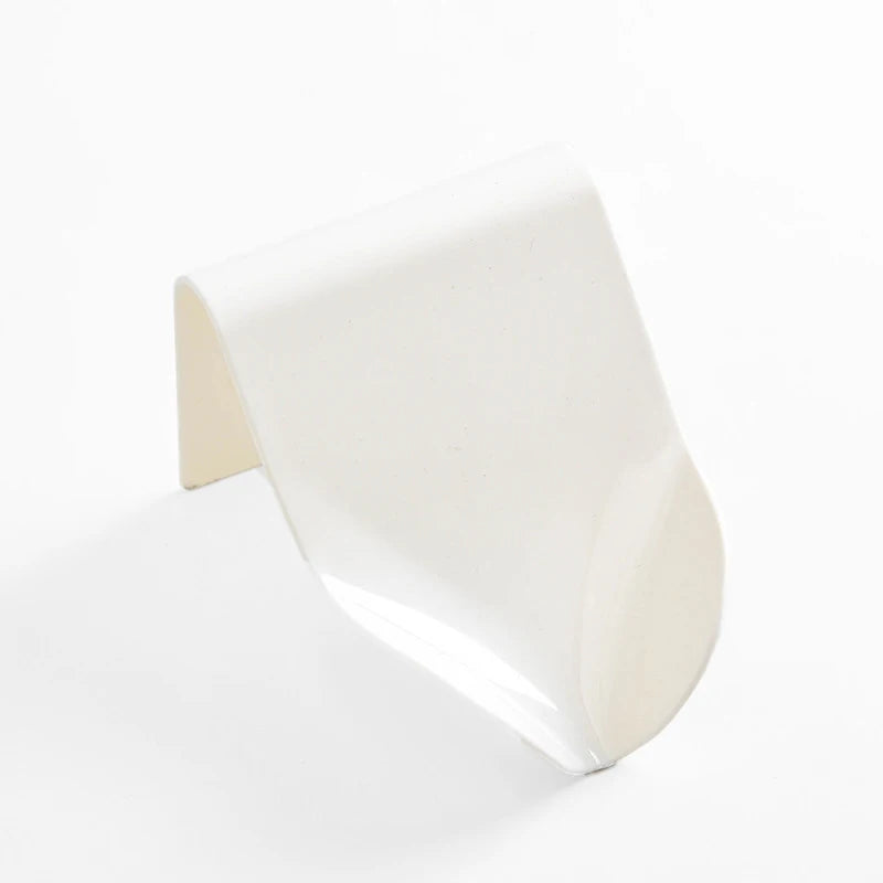porte savon blanc design pour évier ou douche