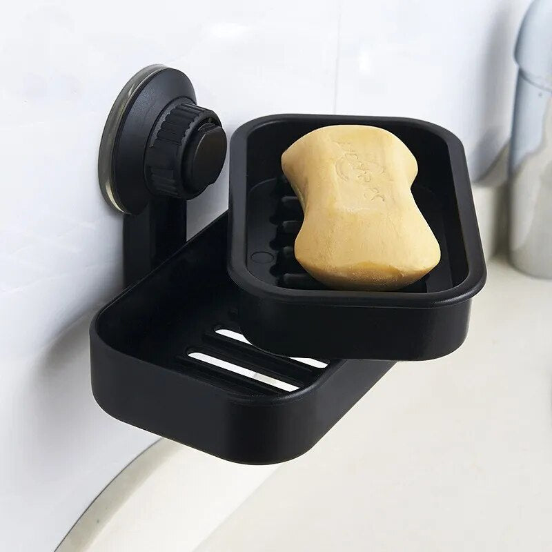 Porte savon mural pour douche avec ventouse