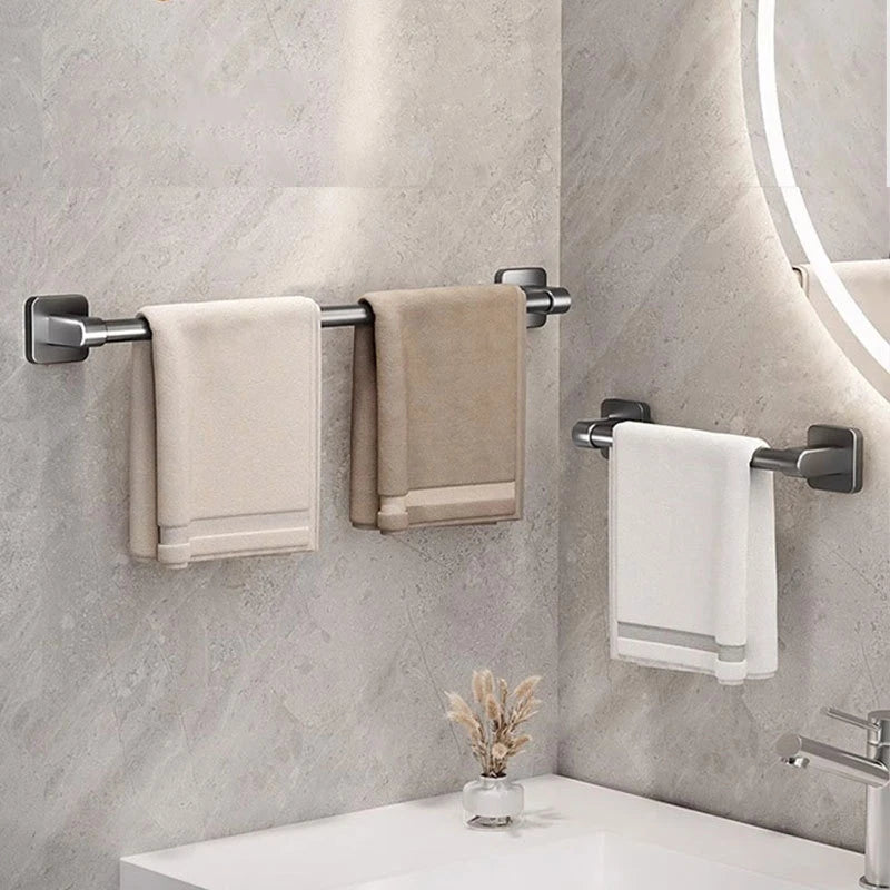 porte serviette sans perçage salle de bain moderne