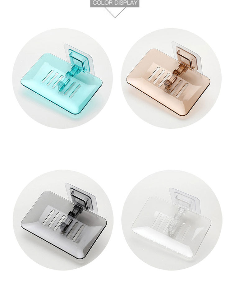 Porte-savon mural douche avec adhésif