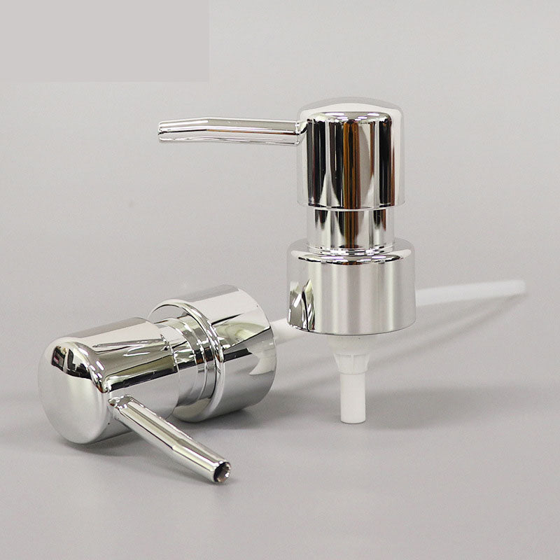 Distributeur de savon liquide effet chromé