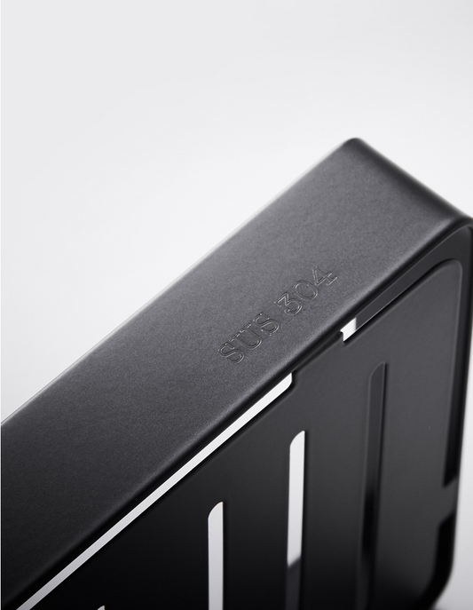 Porte savon mural pour douche en Inox de 23 cm