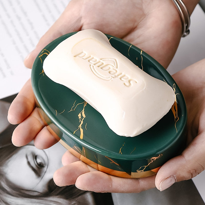 Porte Savon Marbre