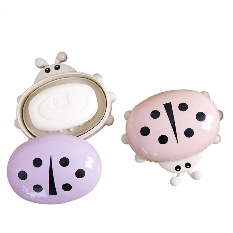 Boite à savon coccinelle
