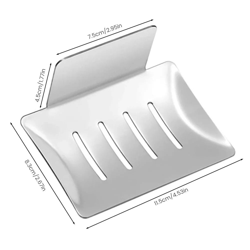 Dimensions du porte savon douche en métal