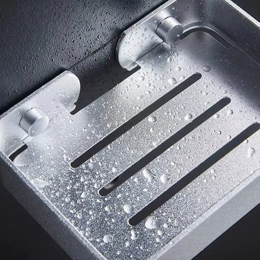 Porte savon mural en aluminium