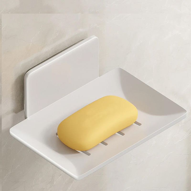 porte savon douche blanc design sans perçage
