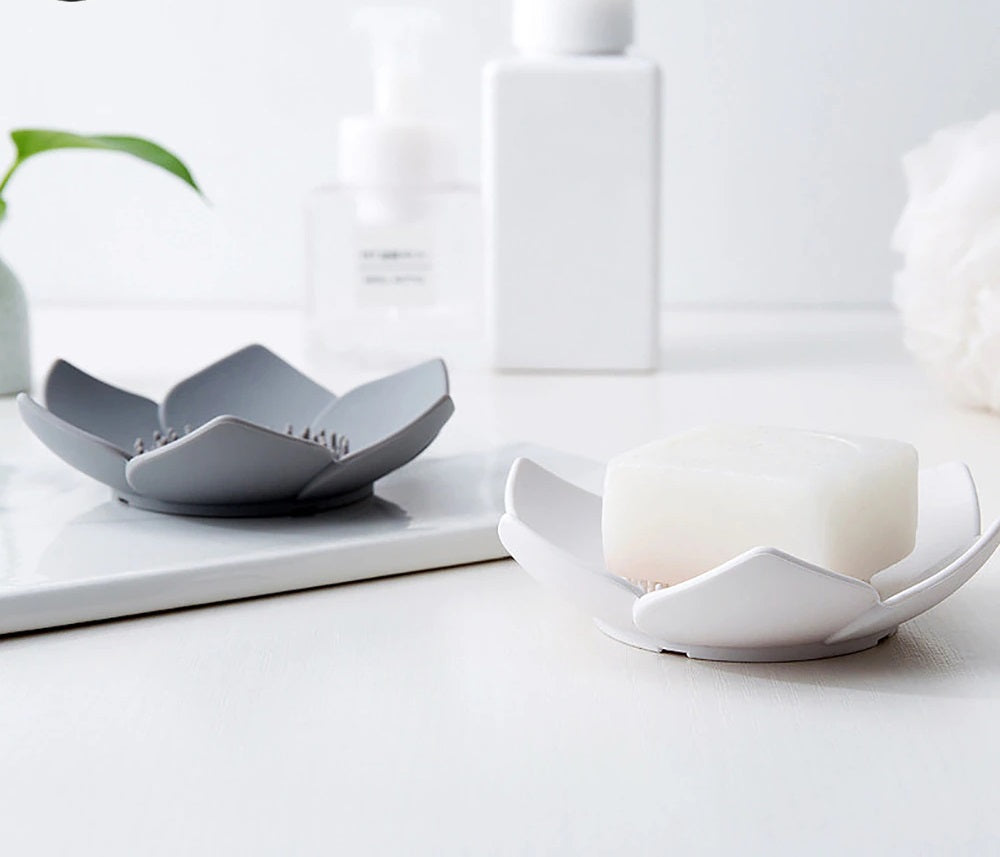 Porte Savon Fleur de Lotus