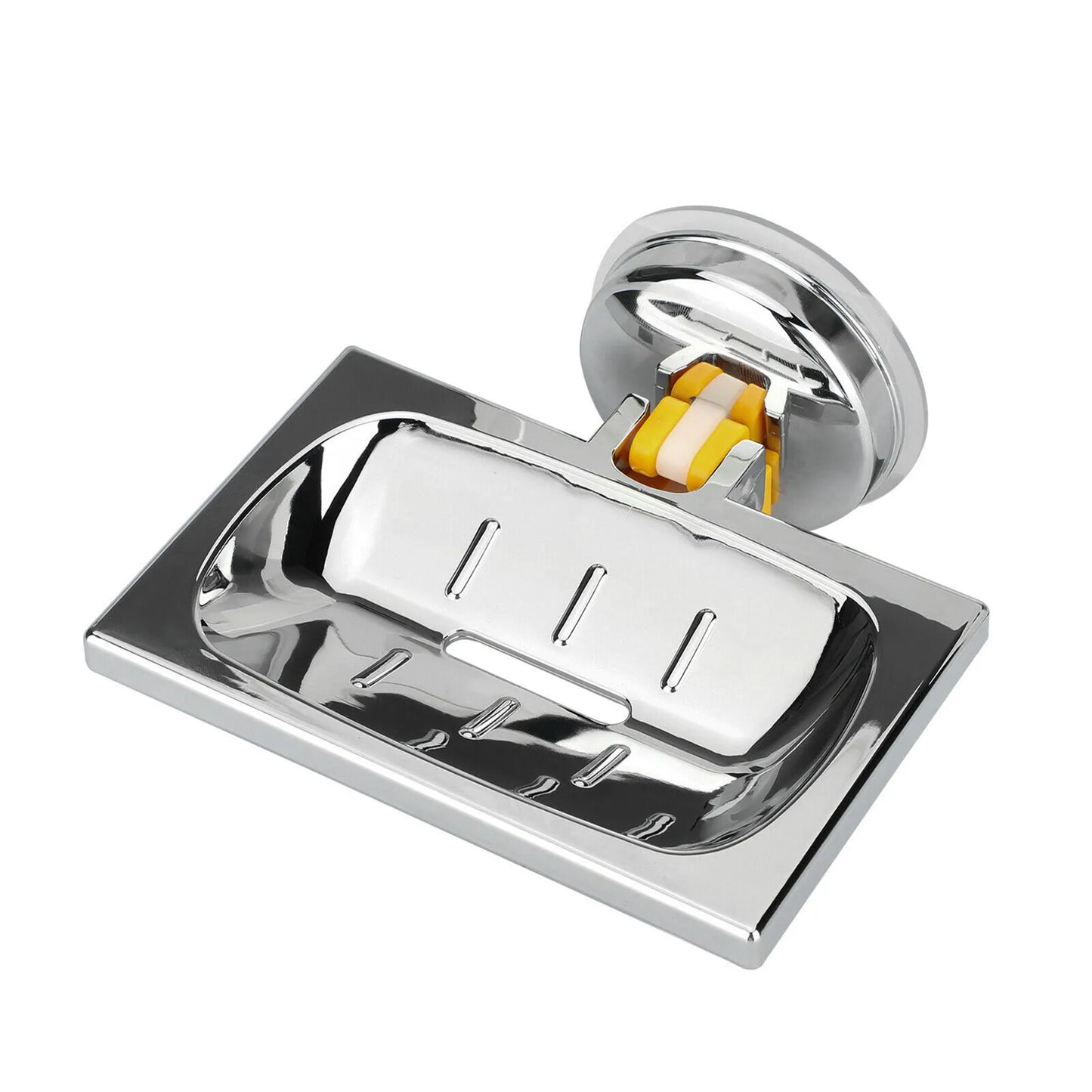Porte savon mural en inox - Fixation ventouse