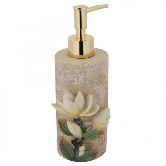 Distributeur de Savon Manuel Poussoir Fleur