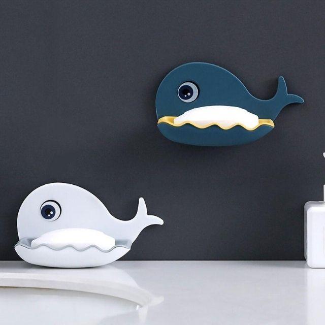 Porte Savon Baleine Mural