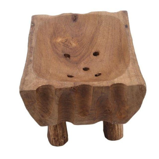 Porte Savon Bois sur Pied