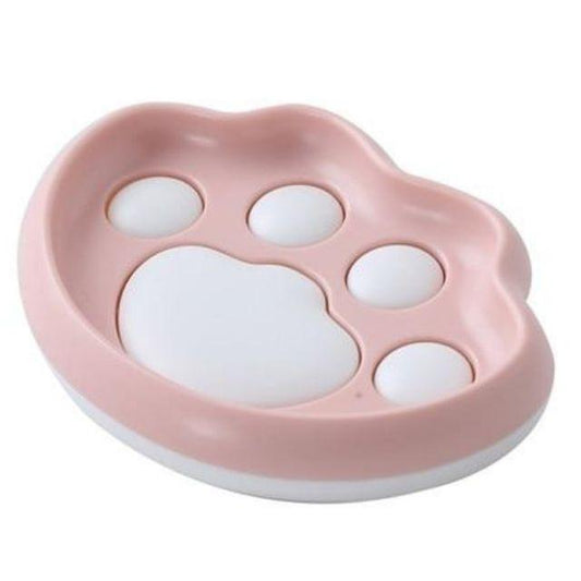 Porte Savon Empreinte de Chat