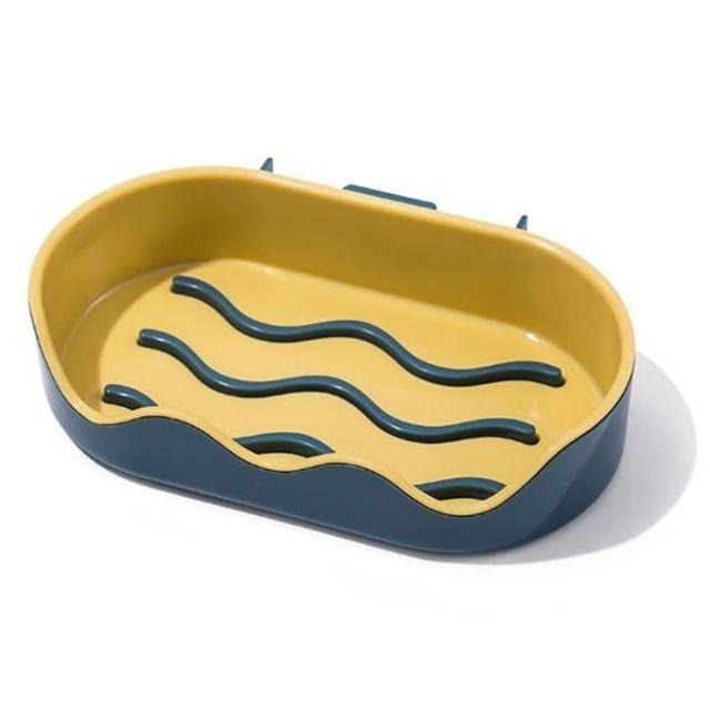 Porte Savon Mural Jaune