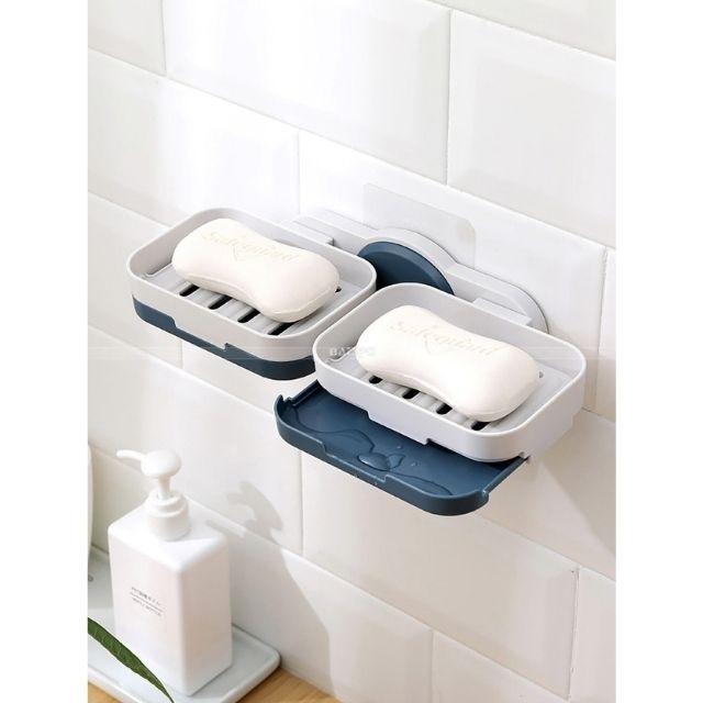 Porte savon mural horizontale