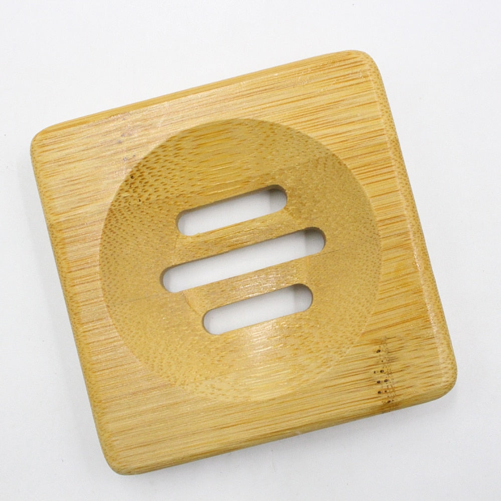 Porte savon bambou carré