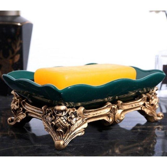 porte savon vintage piédestal