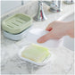 Boite à savon convertible en porte savon dans la salle de bain