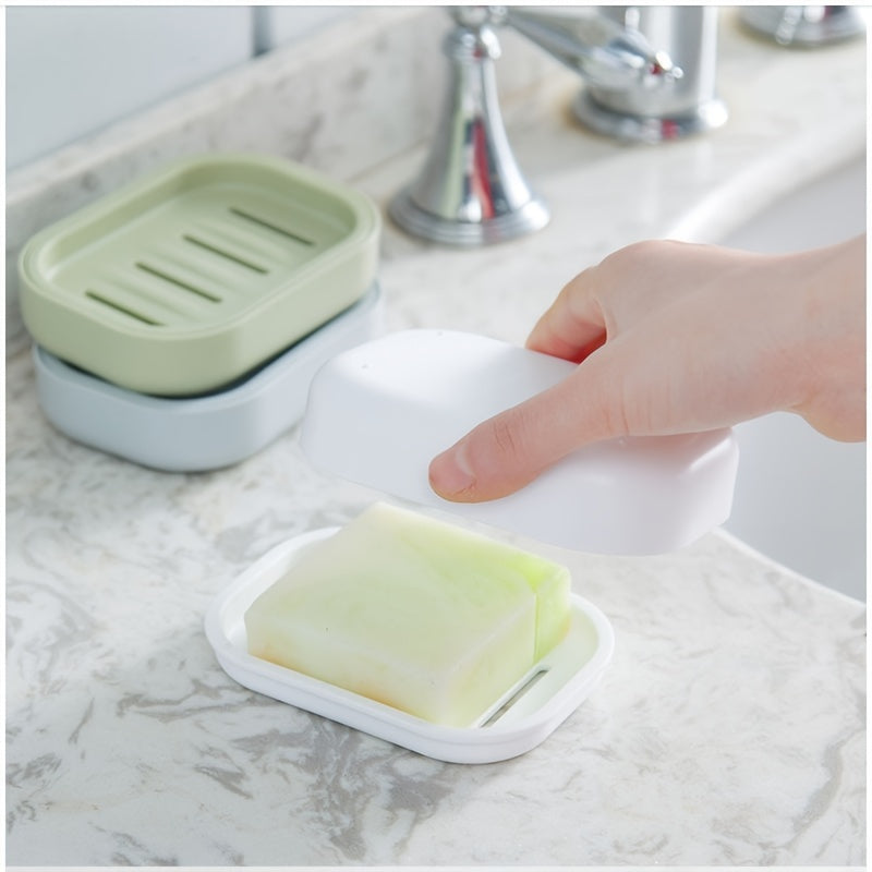 Boite à savon convertible en porte savon dans la salle de bain