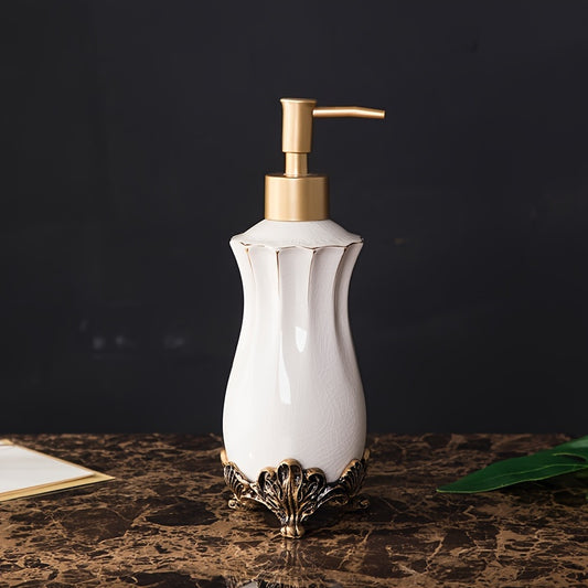 Distributeur de savon en céramique vintage