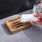 Porte savon en bois pour savon en huit