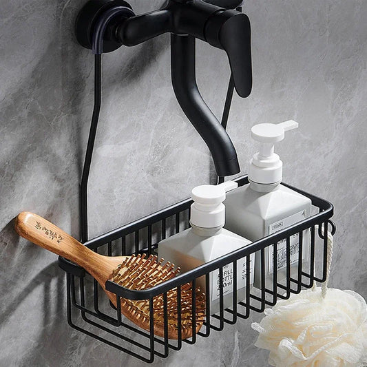 Porte-Savon Douche KEABATH - Support Clip Pour Barre 22mm - Étagère Salle De Bain Pratique