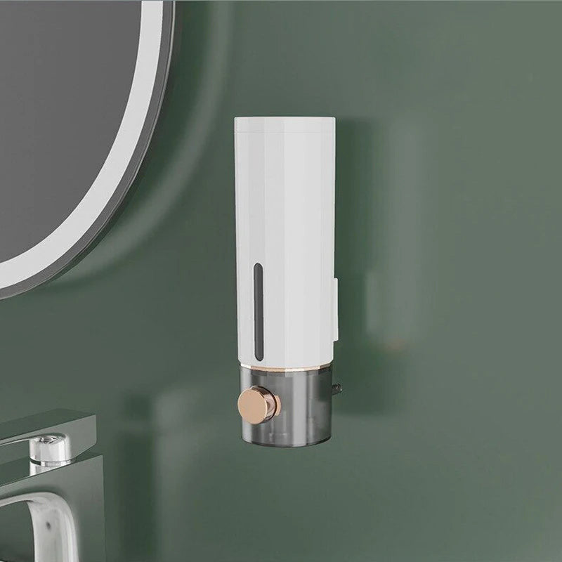 Distributeur de savon mural rechargeable au meilleur prix | Leroy Merlin