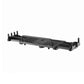 etagère douche extensible noir pour barre de douche